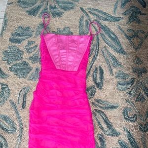 Fashion nova lace up corset dress